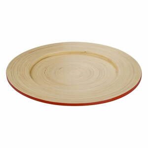 Bambusový tanier Premier Housewares Kyoto Red