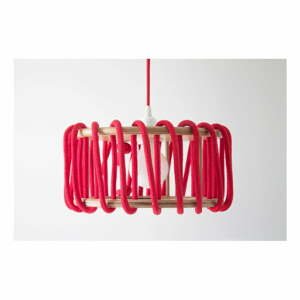 Červené stropné svietidlo EMKO Macaron, 30 cm