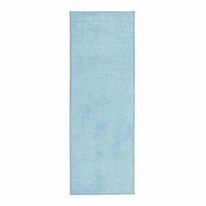 Modrý behúň Hanse Home Pure, 80 × 200 cm