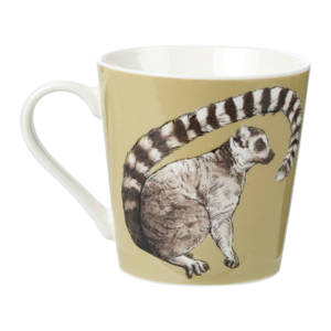 Hrnček z kostného porcelánu Churchill China Couture Kingdom Lemur, 325 ml