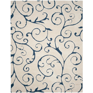 Modro-krémový koberec Safavieh Chester, 99 x 160 cm