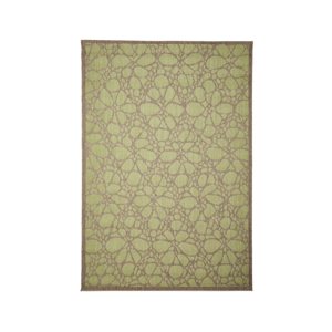 Zelený vonkajší koberec Floorita Fiore, 135 × 190 cm
