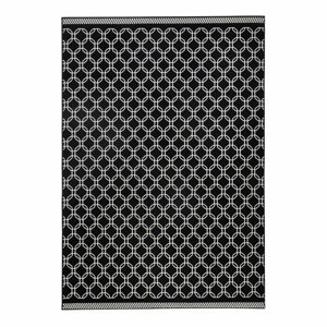 Čierny koberec Zala Living Chain, 160 × 230 cm