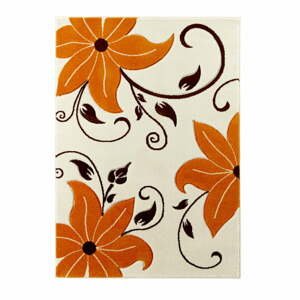 Béžovo-oranžový koberec Think Rugs Verona, 80 × 150 cm