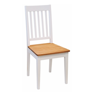 Biela dubová stolička Rowico Bragi