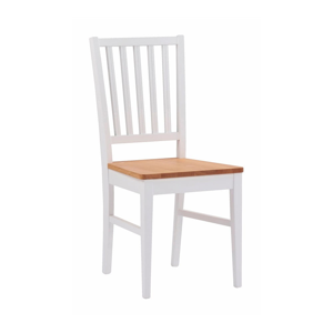 Biela dubová stolička Rowico Mimi