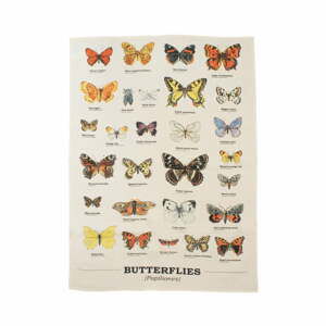 Utierka z bavlny Gift Republic Multi Butterflies, 50 × 70 cm