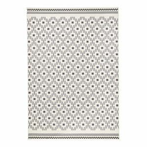 Čierno-biely koberec Zala Living Cubic, 200 × 290 cm