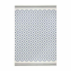Modro-biely koberec Hanse Home Cubic, 160 × 230 cm