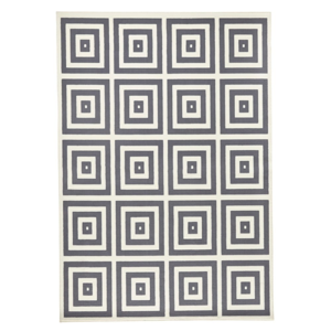 Sivo-biely koberec Hanse Home Mono, 160 × 230 cm