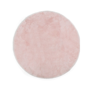 Ružová predložka do kúpeľne Confetti Miami, ⌀ 100 cm