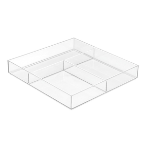 Organizér do zásuvky InterDesign Clarity, 12 x 12 cm