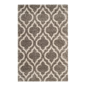 Sivo-hnedý koberec Safavieh Mati, 121 × 182 cm