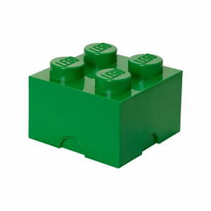 Zelený úložný bo× štvorec LEGO®