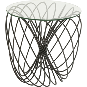 Odkladací stolík Kare Design Wire Ball, ⌀ 45 cm