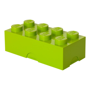 Limetkovozelený desiatový box LEGO®