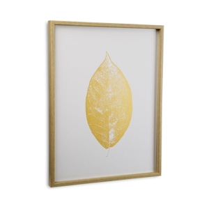 Obraz v ráme Versa Leaf no. 2,45 x 60 cm