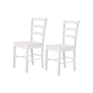 Sada 2 bielych stoličiek Støraa Trento Quer