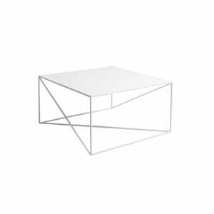 Biely konferenčný stolík Custom Form Memo, 80 x 80 cm