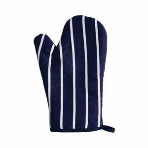 Modro-biela chňapka Premier Housewares Butcher Stripe Oven Glove