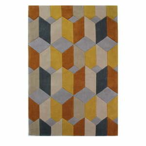 Žltý koberec Flair Rugs Scope, 80 x 150 cm