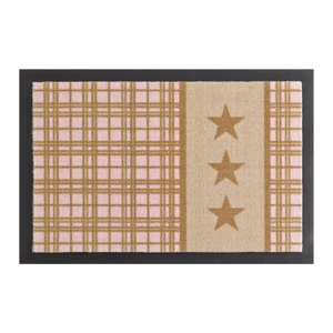 Rohožka Hanse Home Star Plaid Printy, 40 × 60 cm