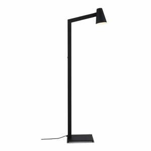 Čierna stojacia lampa s kovovým tienidlom (výška 143 cm) Biarritz – it's about RoMi