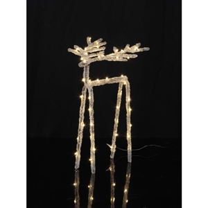 Svetelná LED dekorácia Star Trading Deer, výška 30 cm