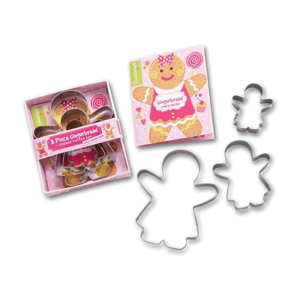 Sada 3 vykrajovadiel Cooksmart ® Gingerbread Girl