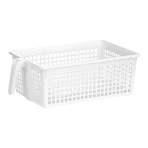 Biely úložný košík Premier Housewares Storage Basket White