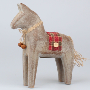 Vianočné dekorácie v tvare koňa Dakls, výška 12,5 cm
