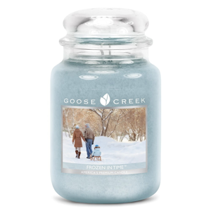Vonná sviečka v sklenenej dóze Goose Creek Frozen In Time, 150 hodín horenia