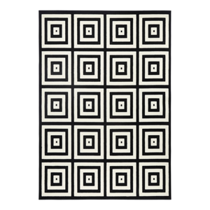 Čierno-sivý koberec Zala Living Duola, 160 × 230 cm