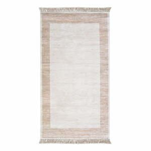 Hnedobéžový koberec Vitaus Hali Ruto, 80 × 150 cm