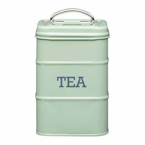 Zelená plechová dóza na čaj Kitchen Craft Nostalgia