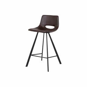 Čierna barová stolička Canett Coronas, výška 87 cm