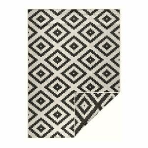 Čierno-krémová vonkajší koberec Bougari Malta, 200 x 290 cm