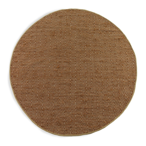 Hnedý koberec Geese Maine, Ø 180 cm