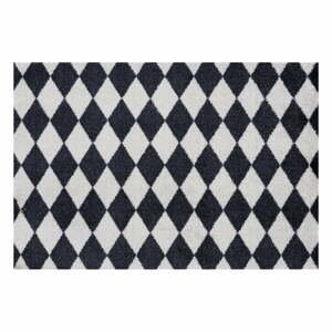 Čierno-biela rohožka Zala Living Circus, 50 × 70 cm