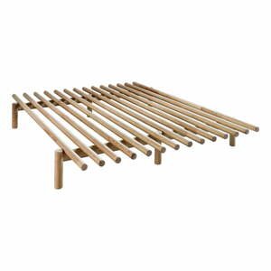 Rám postele z borovicového dreva Karup Design Pace Natural, 160 × 200 cm