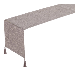 Sivý behúň na stôl Unimasa Loving, 150 x 40 cm