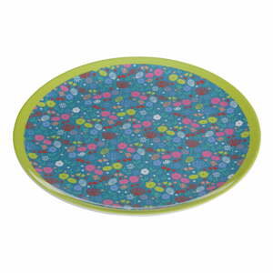 Farebný tanier s motívom kvetín Premier Housewares Casey, ⌀ 25 cm