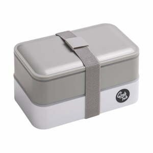 Sivý desiatový box Premier Housewares Grub Tub