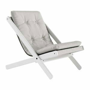 Skladacie kreslo Karup Design Boogie White/Light Grey