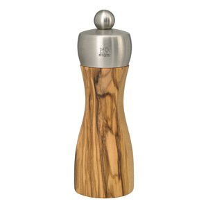 FIDJI OLIVE mlynček na korenie 2 veľkosti, olivové drevo Výška: 15 cm