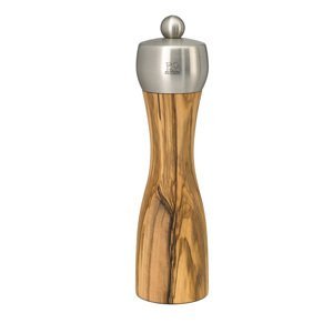 FIDJI OLIVE mlynček na soľ 2 veľkosti, olivové drevo Výška: 20 cm