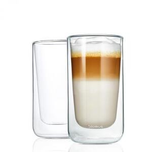 Set termopohárov na café latte 320 ml NERO, Blomus