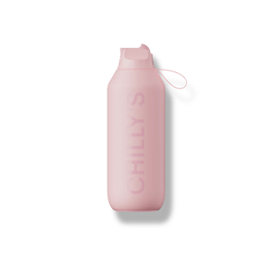Termofľaša Chilly's Bottles - jemná ružová 500ml, edícia Series 2 Flip