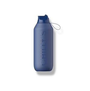 Termofľaša Chilly's Bottles - veľrybí modrá 500ml, edícia Series 2 Flip