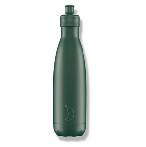 Termofľaša Chilly's Bottles - matná zelená - športová 500ml, edícia Original